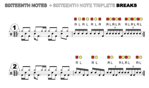 BASS DRUM & SNARE DRUM BREAKS